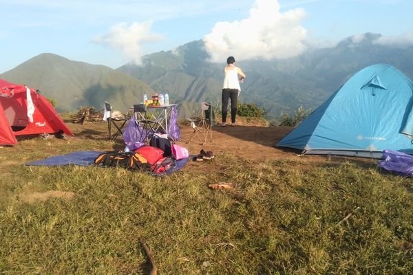 Pergasingan hill camping trip