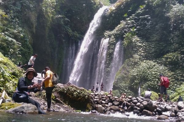tiu kelep waterfall lombok