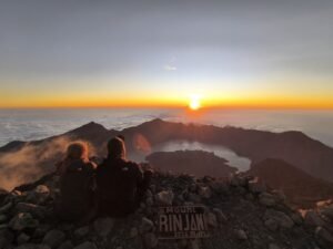 Mount Rinjani sunrise