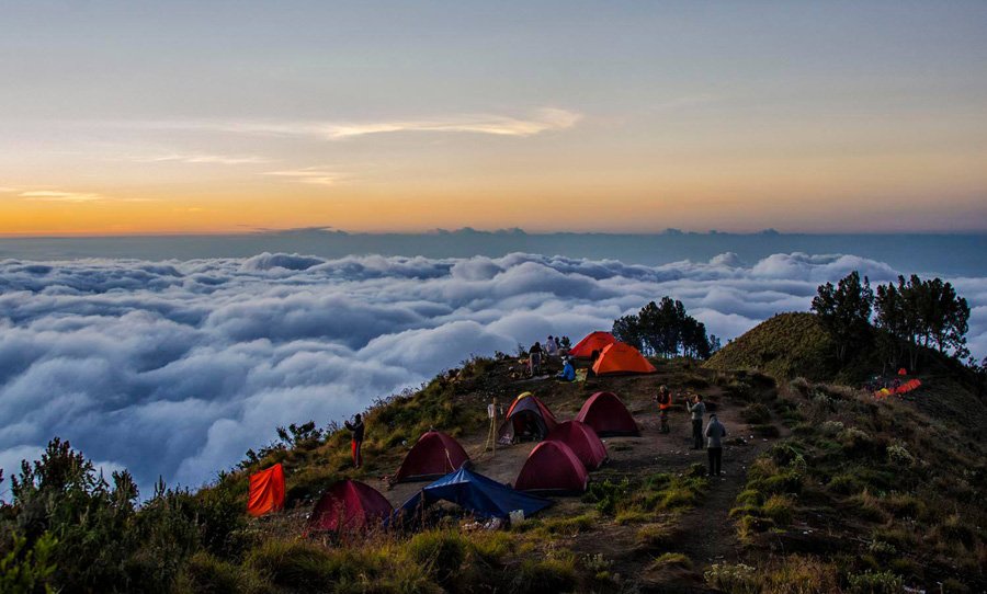 Mount Rinjani summit