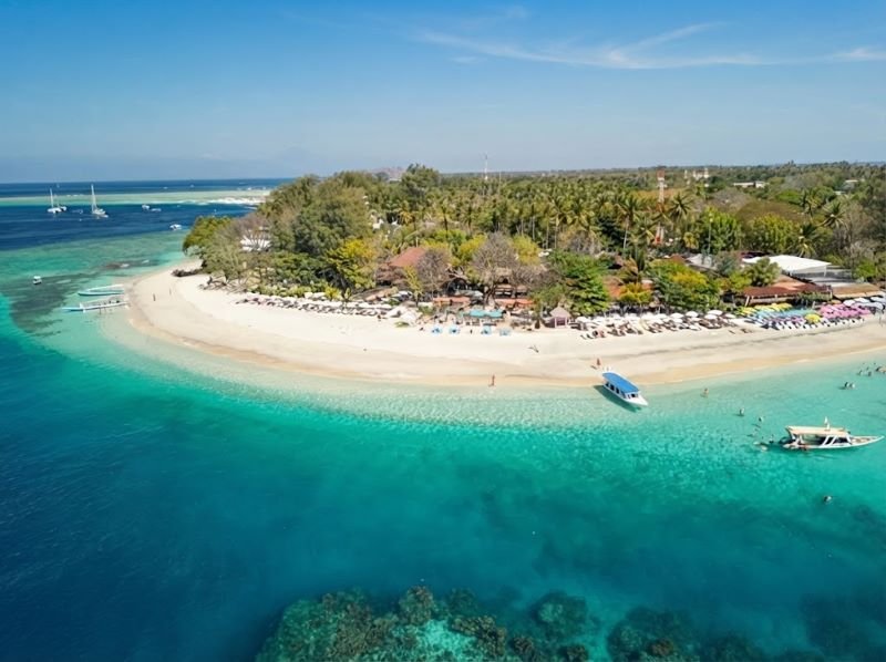 Gili Air quite island