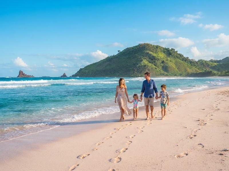 Mekaki Beach a Good Choice for Families