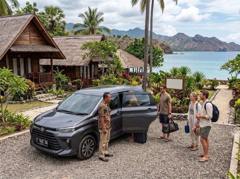 Senggigi to Sekotong driver service