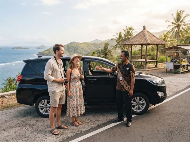 Senggigi to Sekotong private driver