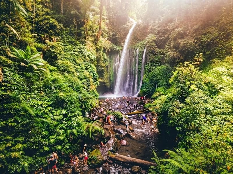 waterfall visit