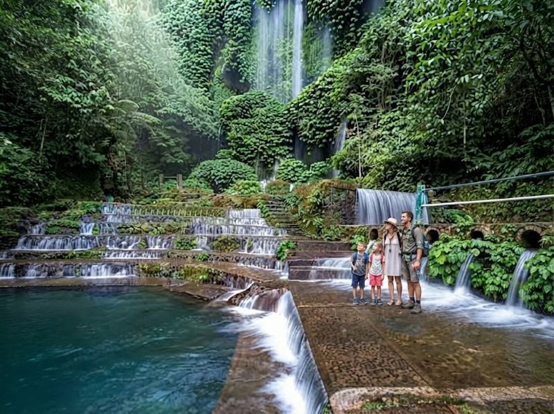 Aik Berik Waterfall safety tips