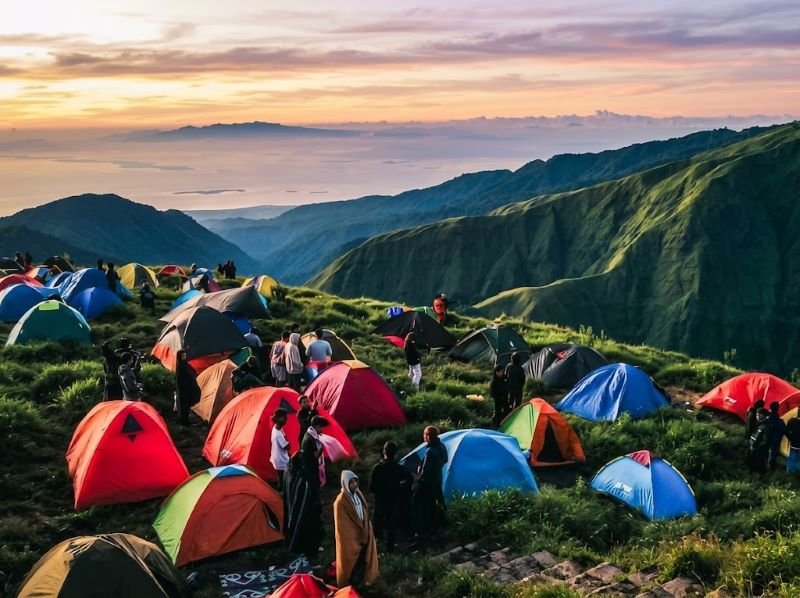 Anak Dara Hill camping