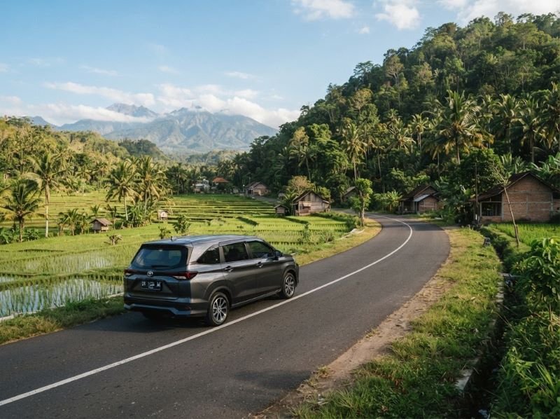 Lombok scenic road trip with private driver