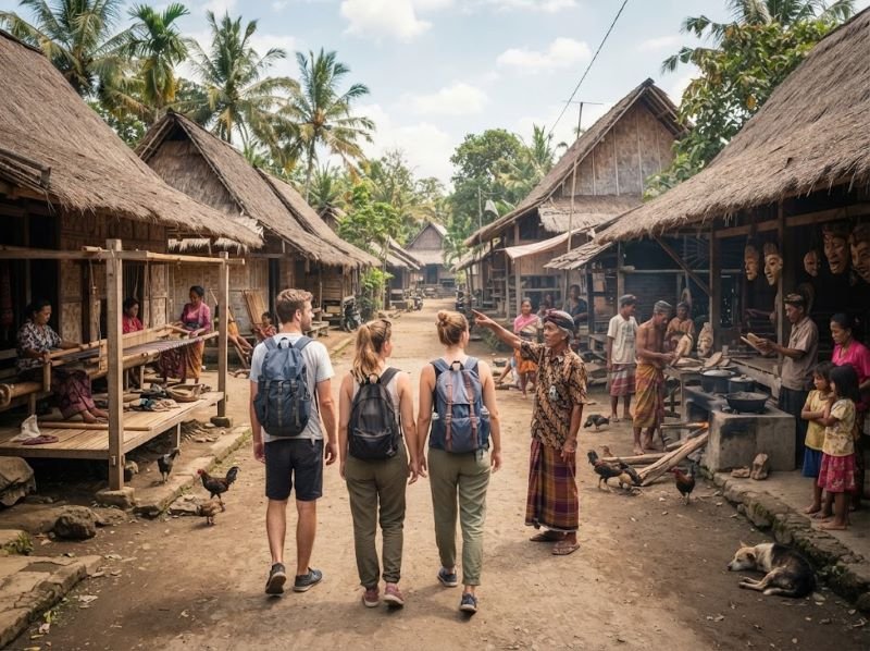 Lombok traditional village