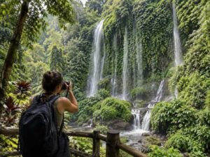 Benang Kelambu waterfall photography guide