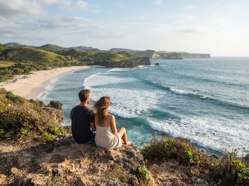 exploring Mawi Beach