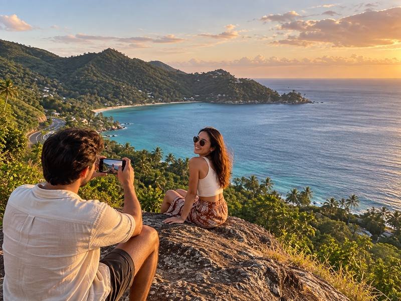 malimbu beach photography guide for couple photos