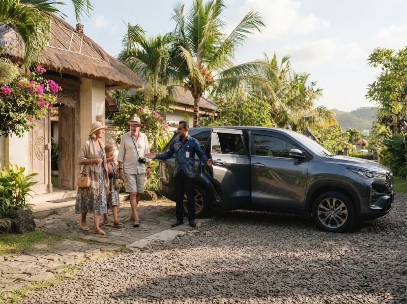 private driver in Lombok