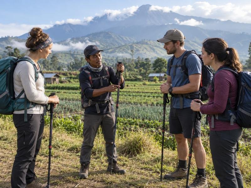 Rinjani 4 day trek safety tips